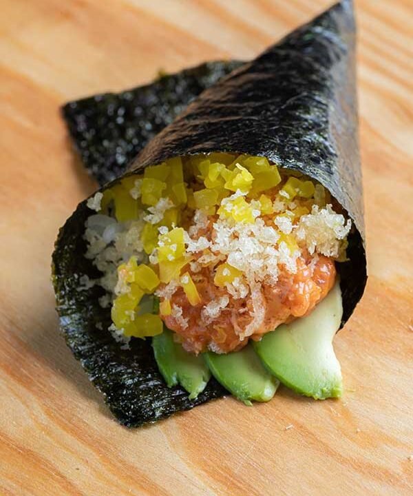 SALMON CRUNCHY SPICY